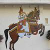 Mural in City Palace, Udiapur